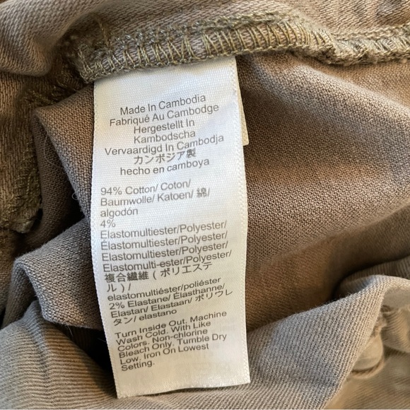 J Crew 484 Garment Dyed 5 Pocket Pant - Picture 9 of 10